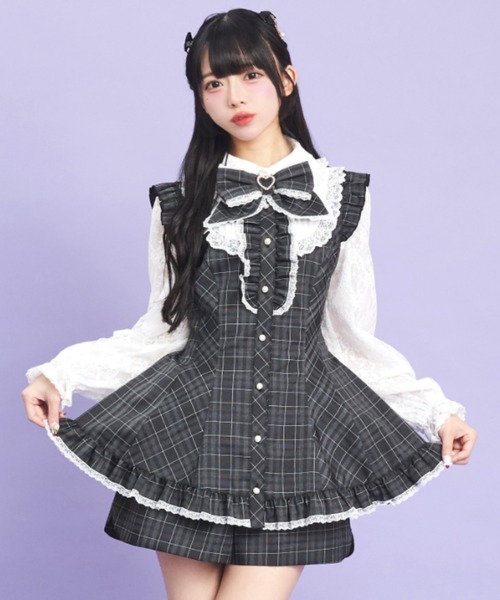 Secret Honey（シークレットハニー）の「裾フリルレースヨーク長袖