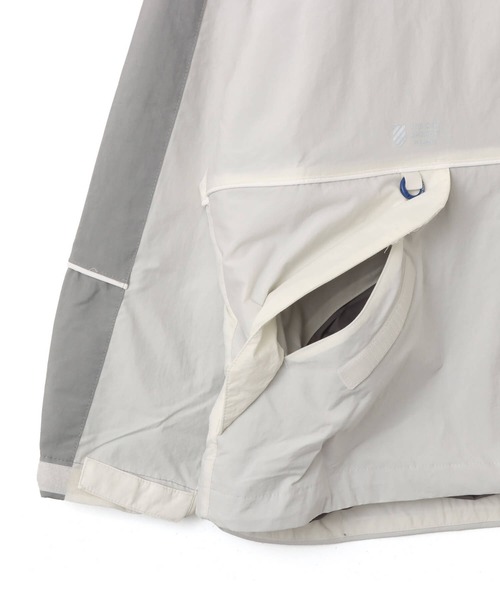 NEW BALANCE（ニューバランス）の「New Balance HOODED TASLAN JACKET / ニューバランス フーデット タスラン ジャケット（ナイロンジャケット・メンズ・ブラック/ホワイト/パープル・S/M/L/XL）」の14枚目の写真