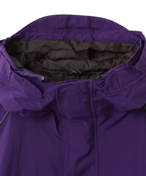 NEW BALANCE（ニューバランス）の「New Balance HOODED TASLAN JACKET / ニューバランス フーデット タスラン ジャケット（ナイロンジャケット・メンズ・ブラック/ホワイト/パープル・S/M/L/XL）」の4枚目の写真