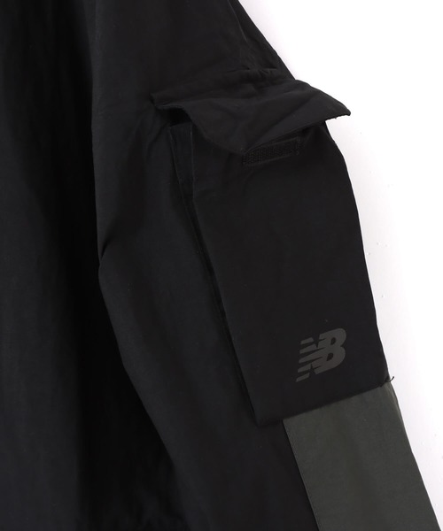 NEW BALANCE（ニューバランス）の「New Balance HOODED TASLAN JACKET / ニューバランス フーデット タスラン ジャケット（ナイロンジャケット・メンズ・ブラック/ホワイト/パープル・S/M/L/XL）」の19枚目の写真