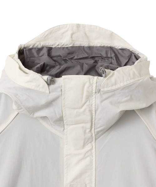 NEW BALANCE（ニューバランス）の「New Balance HOODED TASLAN JACKET / ニューバランス フーデット タスラン ジャケット（ナイロンジャケット・メンズ・ブラック/ホワイト/パープル・S/M/L/XL）」の10枚目の写真