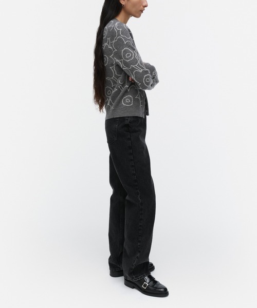 marimekko（マリメッコ）の「Villi Piirto Unikko / cardigan