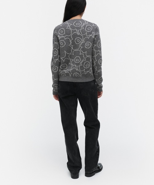 marimekko（マリメッコ）の「Villi Piirto Unikko / cardigan
