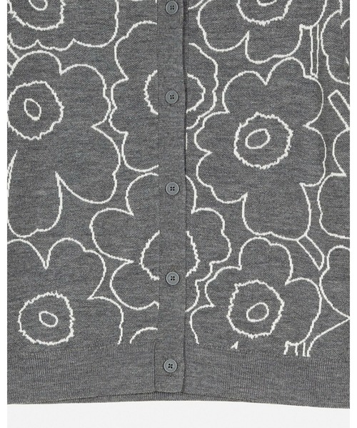 marimekko（マリメッコ）の「Villi Piirto Unikko / cardigan