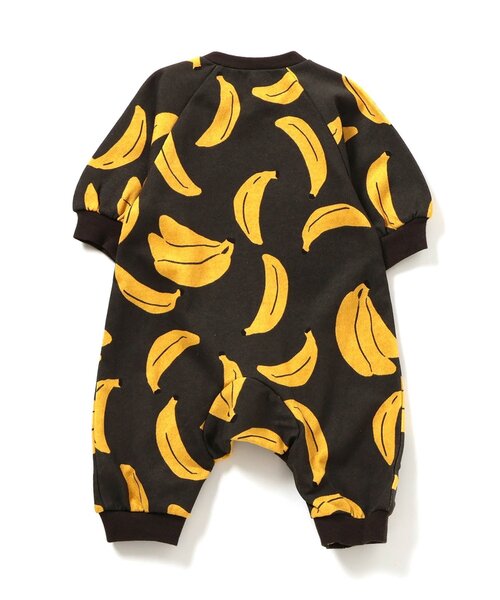 Ampersand（アンパサンド）の「【リンク】バラエティ裏毛カバーオール（ロンパース・キッズ・グレー/ベージュ/チャコール/キナリ/ラベンダー/マスタード・60/70/80）」の12枚目の写真