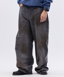 JOHN'S CLOSET（ジョンズクローゼット）の「【13】ダーティ加工 ボリュームカーブデニム（デニムパンツ）」