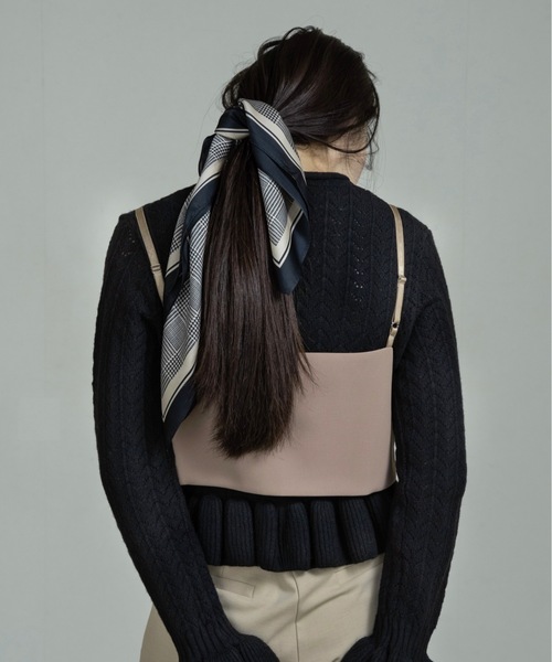 I_am（アイアム）の「sheer docking front button bustier / シアードッキングフロントボタンビスチェ（ベスト・レディース・ベージュ/ブラック・FREE）」の3枚目の写真