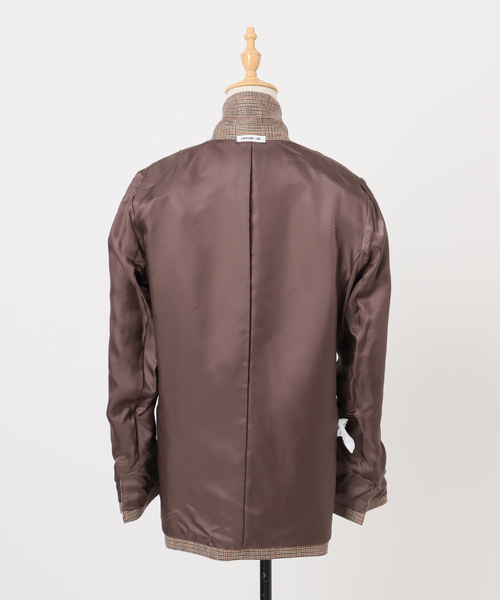 エッセンシャルジャケット(チェック)（テーラードジャケット