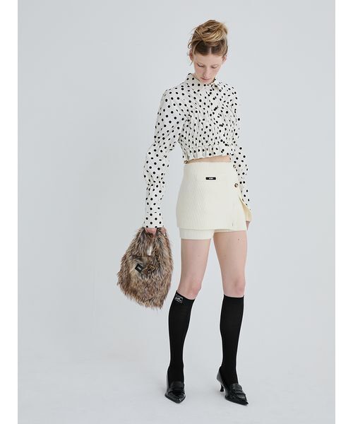 SORIN(ソリン )の「Long Fur Egg Tote/ロングファーエッグトートバッグ(トートバッグ・レディース・マルチ/アニマル/オフホワイト・F)」の14枚目の写真