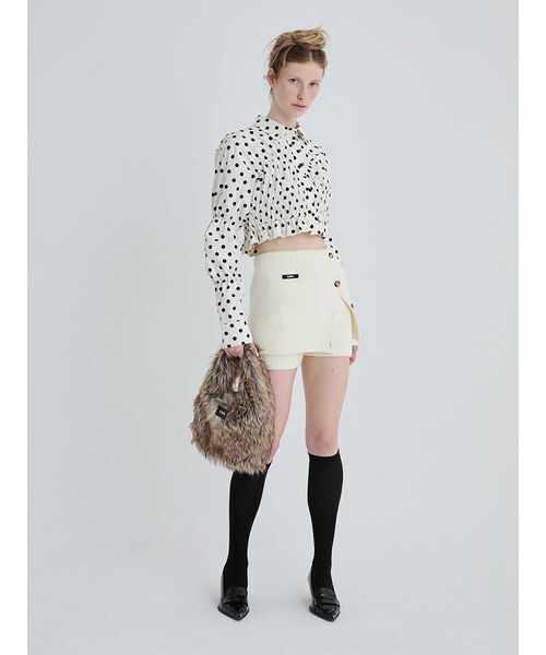 SORIN(ソリン )の「Long Fur Egg Tote/ロングファーエッグトートバッグ(トートバッグ・レディース・マルチ/アニマル/オフホワイト・F)」の18枚目の写真