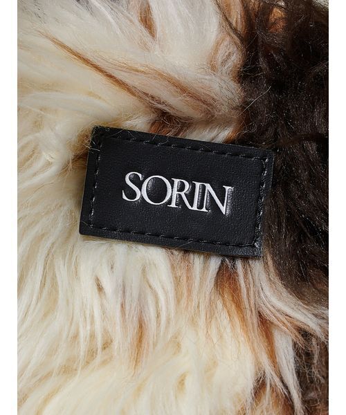 SORIN(ソリン )の「Long Fur Egg Tote/ロングファーエッグトートバッグ(トートバッグ・レディース・マルチ/アニマル/オフホワイト・F)」の8枚目の写真