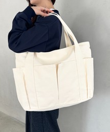 MYMOOD. | 【A4収納可能】大容量キャンバストートバッグ(トートバッグ)
