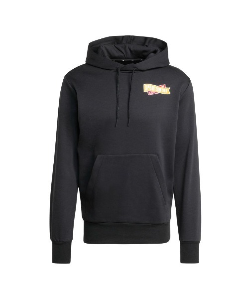 adidas（アディダス）の「アディダス adidas ペナント グラフィック パーカー（パーカー・メンズ・ブラック・S/M/L/LL/3L）」の6枚目の写真