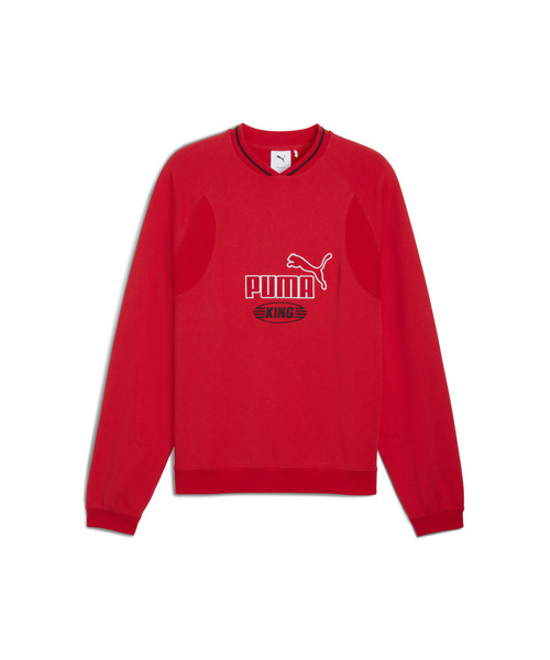 PUMA(プーマ)の「PUMA プーマ メンズ キング クルー スウェット(スウェット・メンズ・レッド/ブラック・SMALL/X-LARGE/X-SMALL/MEDIUM/LARGE)」の13枚目の写真