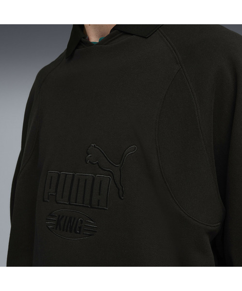 PUMA(プーマ)の「PUMA プーマ メンズ キング クルー スウェット(スウェット・メンズ・レッド/ブラック・SMALL/X-LARGE/X-SMALL/MEDIUM/LARGE)」の19枚目の写真