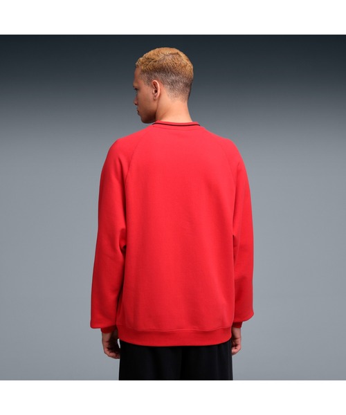 PUMA(プーマ)の「PUMA プーマ メンズ キング クルー スウェット(スウェット・メンズ・レッド/ブラック・SMALL/X-LARGE/X-SMALL/MEDIUM/LARGE)」の7枚目の写真