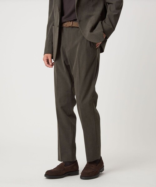 green label relaxing(グリーンレーベルリラクシング)の「A+ コーデュロイ スタンダード イージー スラックス -ウォッシャブル・ストレッチ-(スラックス・メンズ・ダークグリーン/ダークグレー/モカ・L/M/XL/S)」の2枚目の写真