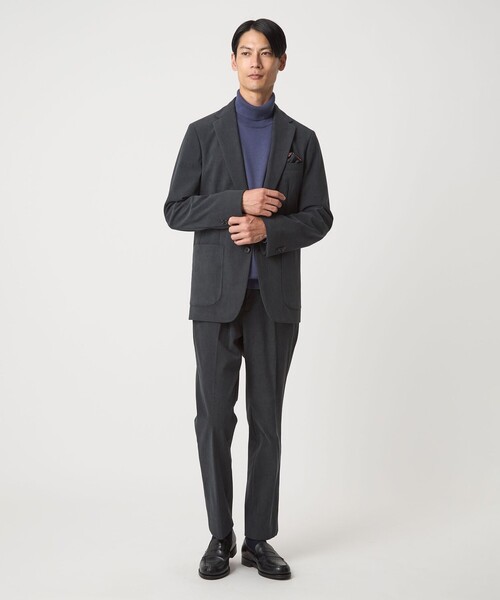 green label relaxing(グリーンレーベルリラクシング)の「A+ コーデュロイ スタンダード イージー スラックス -ウォッシャブル・ストレッチ-(スラックス・メンズ・ダークグリーン/ダークグレー/モカ・L/M/XL/S)」の5枚目の写真