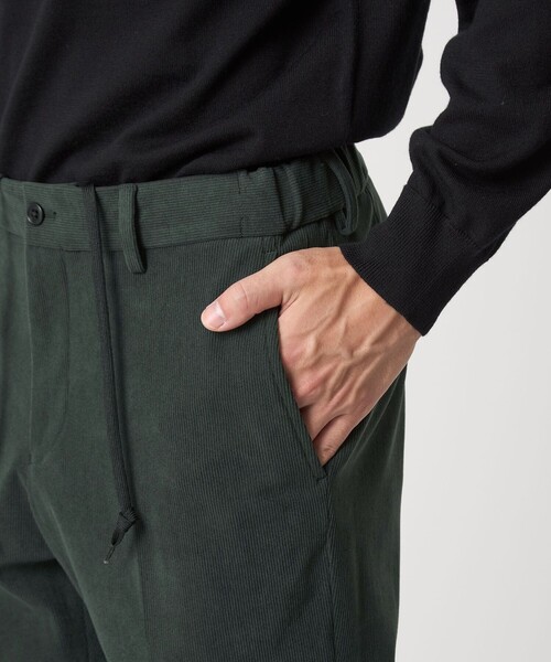 green label relaxing(グリーンレーベルリラクシング)の「A+ コーデュロイ スタンダード イージー スラックス -ウォッシャブル・ストレッチ-(スラックス・メンズ・ダークグリーン/ダークグレー/モカ・L/M/XL/S)」の12枚目の写真