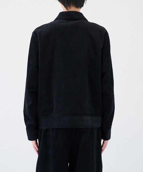 markaware（マーカウェア）の「【markaware/marka】別注 CORDUROY BLOUSON（ブルゾン・メンズ・ブラウン/ブラック・1/2）」の5枚目の写真