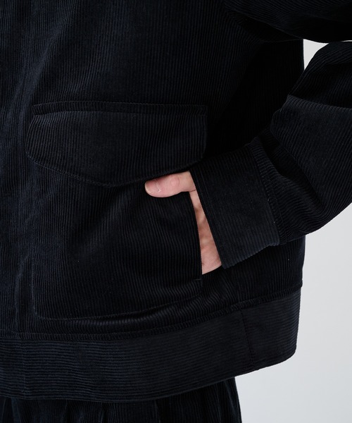 markaware（マーカウェア）の「【markaware/marka】別注 CORDUROY BLOUSON（ブルゾン・メンズ・ブラウン/ブラック・1/2）」の7枚目の写真