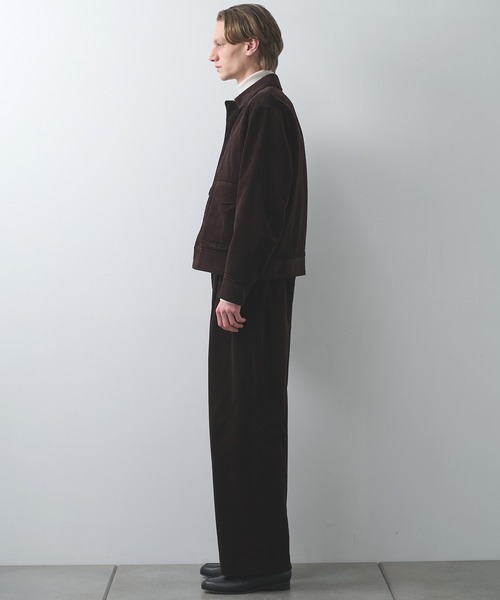 markaware（マーカウェア）の「【markaware/marka】別注 CORDUROY BLOUSON（ブルゾン・メンズ・ブラウン/ブラック・1/2）」の20枚目の写真