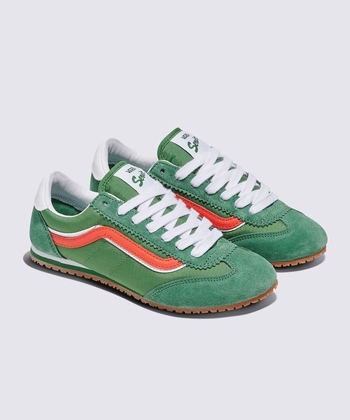 VANS(バンズ)の「スーパーロープロ / Super Lowpro Fairway / VN000D83BR11(スニーカー・メンズ・グリーン×オレンジ・4.5/5/5.5/6/6.5/7/7.5/8/8.5/9/10)」の5枚目の写真