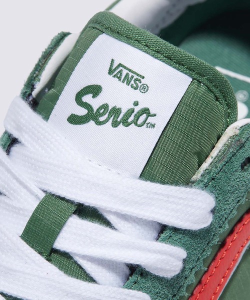 VANS(バンズ)の「スーパーロープロ / Super Lowpro Fairway / VN000D83BR11(スニーカー・メンズ・グリーン×オレンジ・4.5/5/5.5/6/6.5/7/7.5/8/8.5/9/10)」の9枚目の写真