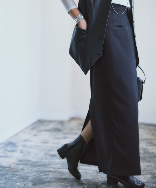 坪田あさみさんコラボ】ストレートスカート（スカート）｜A part by