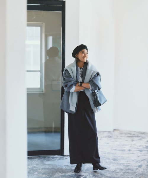 新品　Apartby 坪田あさみさんコラボ　ストレートスカート 坪田あさみさんコラボ】ストレートスカート（スカート）｜A part by