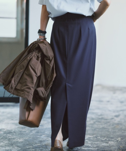 坪田あさみさんコラボ】ストレートスカート（スカート）｜A part by