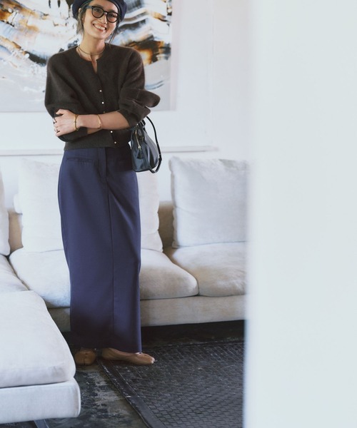 坪田あさみさんコラボ】ストレートスカート（スカート）｜A part by