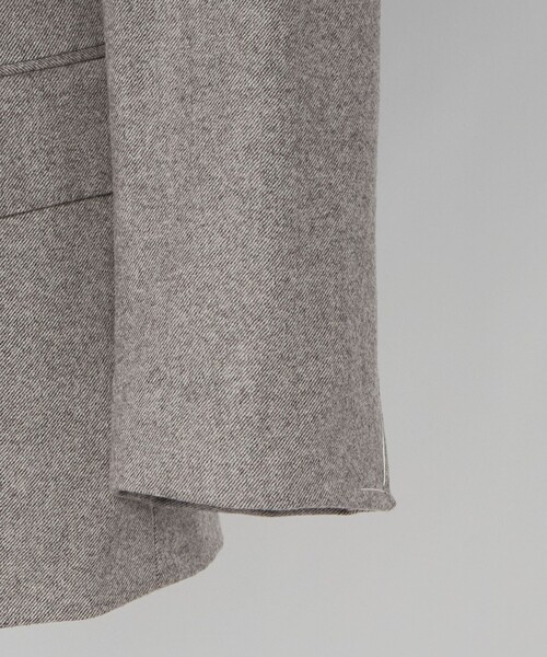 Camoshita(カモシタ)の「<Camoshita>ツイル シングル2ボタン テーラードジャケット(テーラードジャケット・メンズ・モカ・46/48)」の4枚目の写真