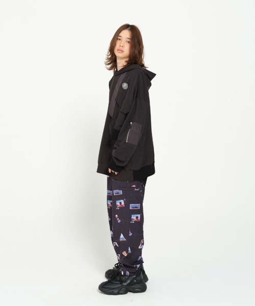 STOF（ストフ）の「STOF/ストフ/FUSION HOODIE（パーカー・メンズ・ブラック/グレー・S/M）」の5枚目の写真