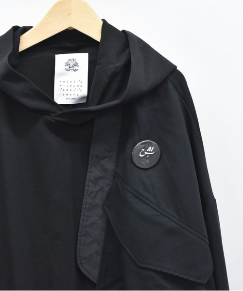 STOF（ストフ）の「STOF/ストフ/FUSION HOODIE（パーカー・メンズ・ブラック/グレー・S/M）」の7枚目の写真