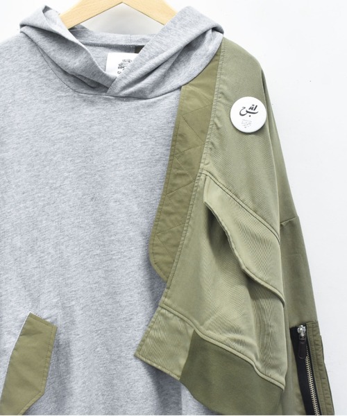 STOF（ストフ）の「STOF/ストフ/FUSION HOODIE（パーカー・メンズ・ブラック/グレー・S/M）」の13枚目の写真