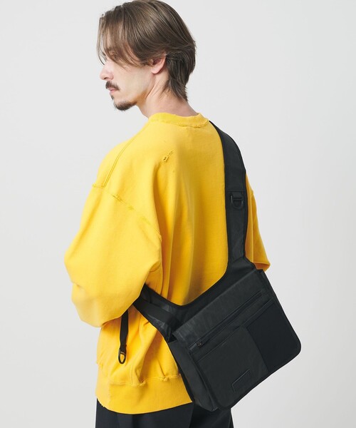 BAICYCLON by Bagjack(バイシクロン バイ バグジャック)の「【別注】<BAICYCLON>ワッシャー ナイロン ショルダー バッグ(ショルダーバッグ・メンズ・ブラック・FREE)」の1枚目の写真