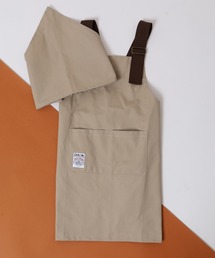 FUNALIVE（ファンアライブ）の「カバーオール　キッズエプロン　三角巾セット（エプロン）」