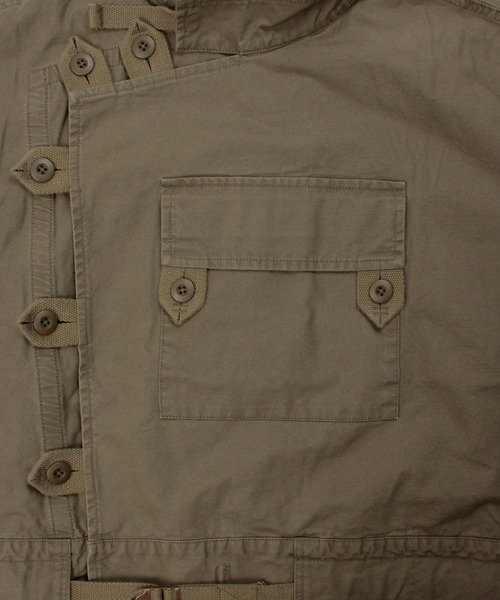 Universal Style Wear（ユニバーサルスタイルウェア）の「Universal Style Wear スウェーデン モトクロスジャケット（ミリタリージャケット・メンズ・ブラック/カーキ・MEDIUM/LARGE/X-LARGE）」の10枚目の写真