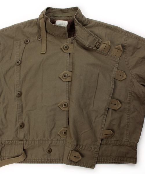 Universal Style Wear（ユニバーサルスタイルウェア）の「Universal Style Wear スウェーデン モトクロスジャケット（ミリタリージャケット・メンズ・ブラック/カーキ・MEDIUM/LARGE/X-LARGE）」の13枚目の写真