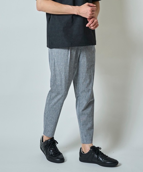 TETE HOMME（テットオム）の「リネンイージーパンツ（その他パンツ・メンズ・ブラック/グレー・MEDIUM/LARGE/X-LARGE/XX-LARGE）」の4枚目の写真