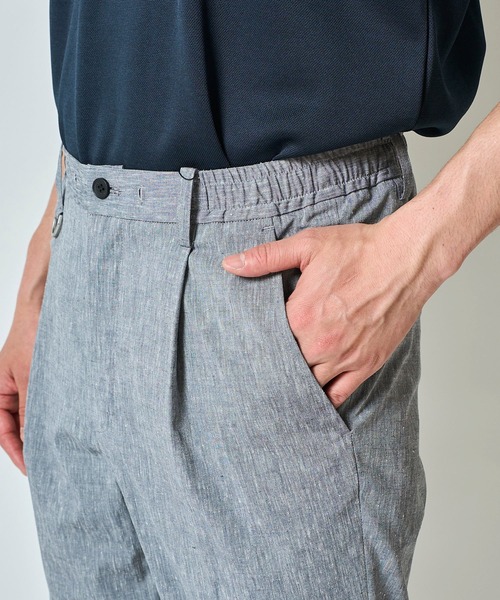 TETE HOMME（テットオム）の「リネンイージーパンツ（その他パンツ・メンズ・ブラック/グレー・MEDIUM/LARGE/X-LARGE/XX-LARGE）」の8枚目の写真