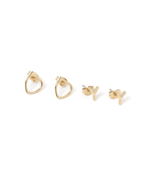 niko and...(ニコアンド)の「ステンレス / イニシャル2SETピアス(ピアス(両耳用)・レディース・その他6/その他4/その他8/その他5/その他3/その他2/その他1/その他7・0)」の7枚目の写真