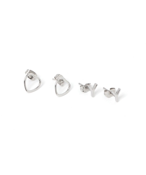 niko and...(ニコアンド)の「ステンレス / イニシャル2SETピアス(ピアス(両耳用)・レディース・その他6/その他4/その他8/その他5/その他3/その他2/その他1/その他7・0)」の8枚目の写真