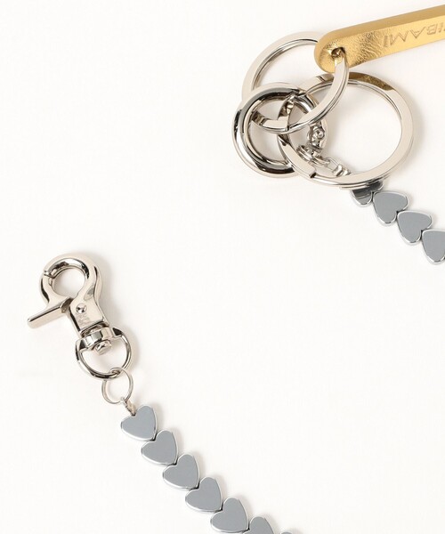 Ray BEAMS（レイビームス）の「【WEB限定】HASHIBAMI / ハート スマホ ハンドストラップ（その他小物・レディース・シルバー/ゴールド・ONE SIZE）」の4枚目の写真