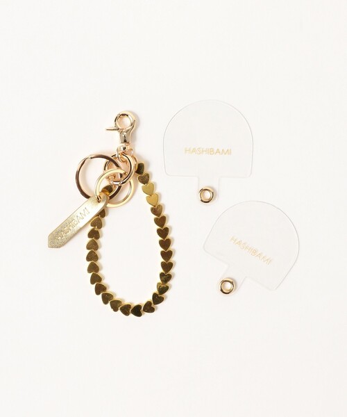 Ray BEAMS（レイビームス）の「【WEB限定】HASHIBAMI / ハート スマホ ハンドストラップ（その他小物・レディース・シルバー/ゴールド・ONE SIZE）」の10枚目の写真