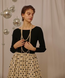 allureville｜アルアバイルのワンピース（ドット柄）通販 - ZOZOTOWN