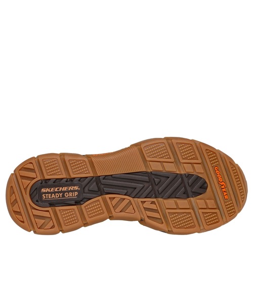 SKECHERS(スケッチャーズ)の「スケッチャーズ スリップインズ ウォータープルーフ リラックスドフィット:リスペクテッド(ブーツ・メンズ・ブラウン・25cm/26cm/27cm)」の5枚目の写真