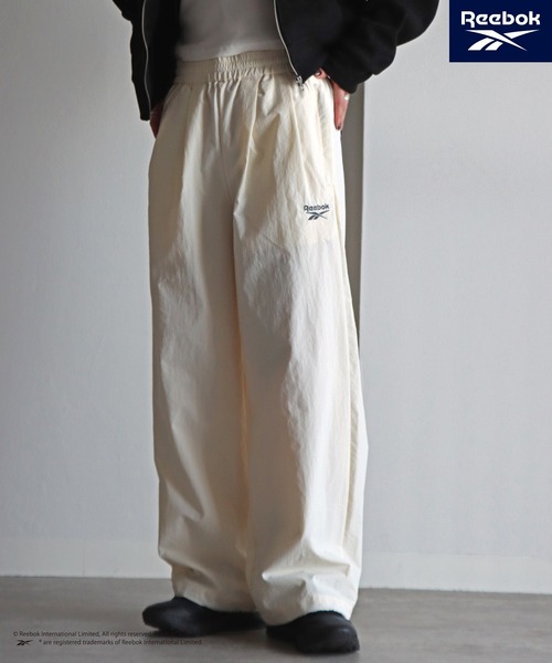 セール】【Reebok/リーボック】 別注 スモールベクター刺繍ナイロン