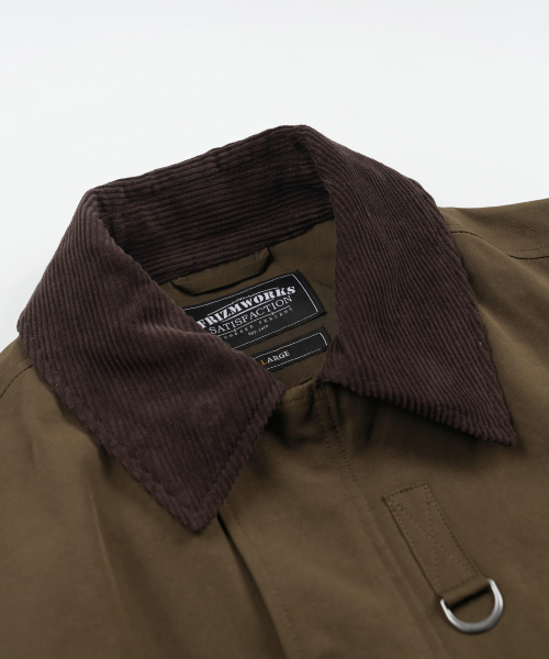 FRIZMWORKS(フリズムワークス)の「HERITAGE HUNTING JACKET 002 _ BROWN(ミリタリージャケット・メンズ・その他・MEDIUM/LARGE/X-LARGE/SMALL)」の4枚目の写真